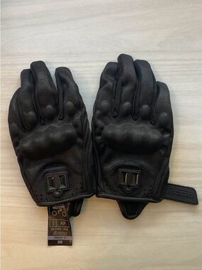 Icon Pursuit CE Black Women’s Motorcycle Gloves
